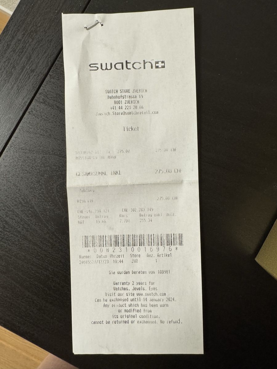 Swatch Orologi: Omega x Swatch Moonswatch Gold Snowflake – Nuovo e nell'imballaggio originale da Bäretswil venduto da nat_st75 4