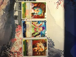 One Piece OP13 JP Character Lot (Hiyori, O-Tama, S-Snake)