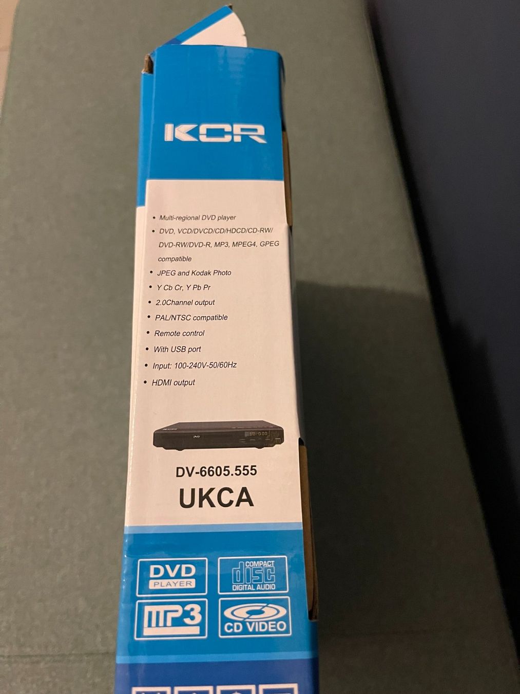 Sistemi audio & multimediali: Lecteur DVD KCR multizone neuf HDMI USB + télécommande – Nuovo e nell'imballaggio originale da Troinex venduto da Dedel73 2