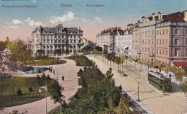Bern Bundesgasse Weltpostverein - Denkmal