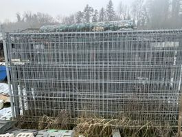Bauzaun Gitter