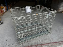 Metall Gitterbox zum zusammenfalten