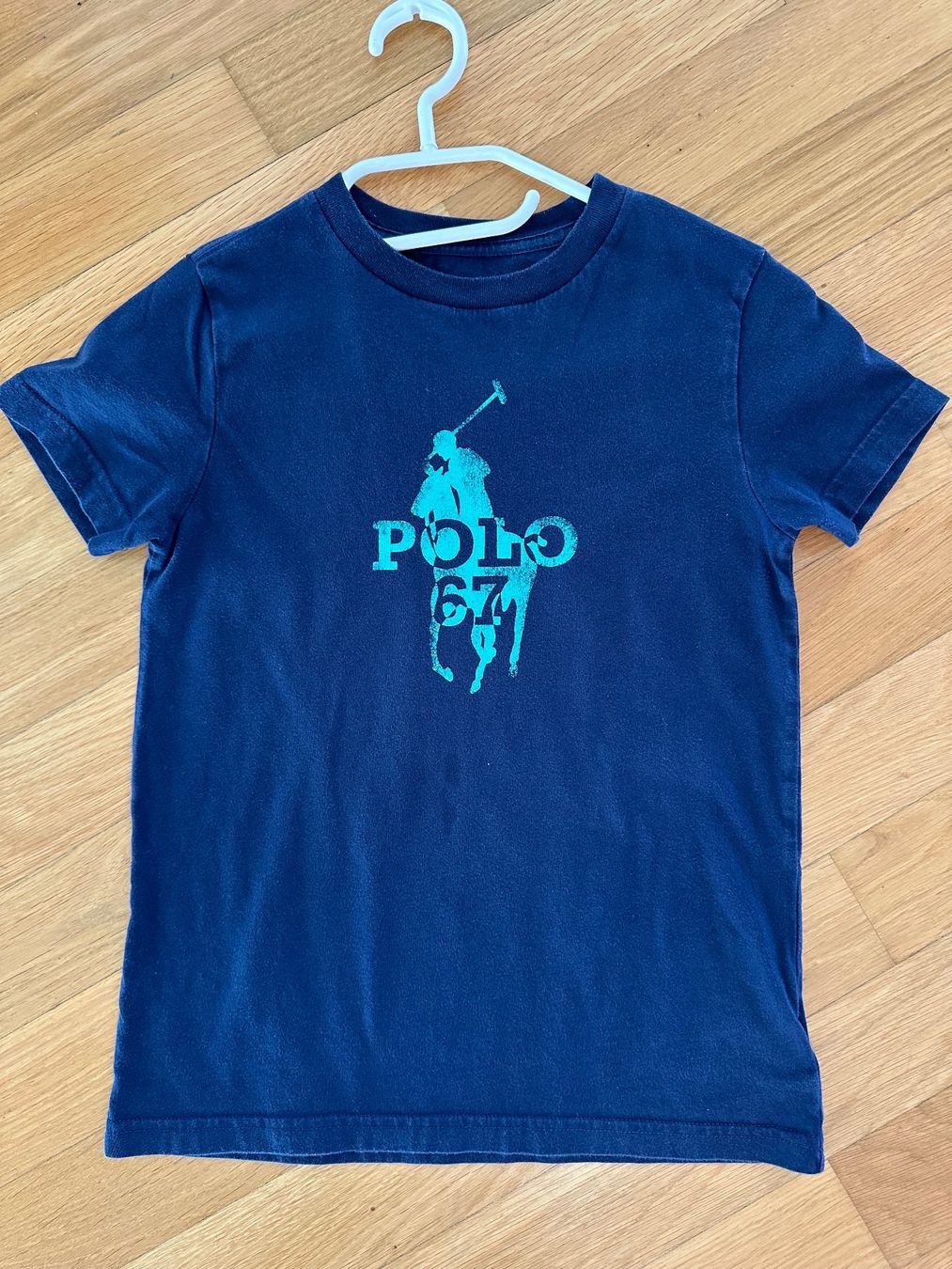 Ralph Lauren T-shirt: Ralph Lauren TShirt Blue Size 7, 130 – Usato da Montagnola venduto da eva_gm6j