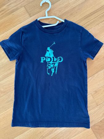 Ralph Lauren TShirt Blue Size 7, 130