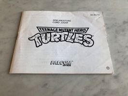 ANLEITUNG TEENAGE MUTANT HERO TURTLES