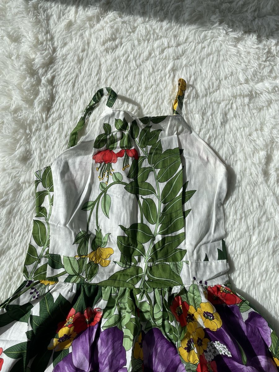 Vestiti: ROBE À BRETELLES À FLEURS COLORÉES – Nuovo (secondo la descrizione) da Lausanne venduto da mau_6tnl 2