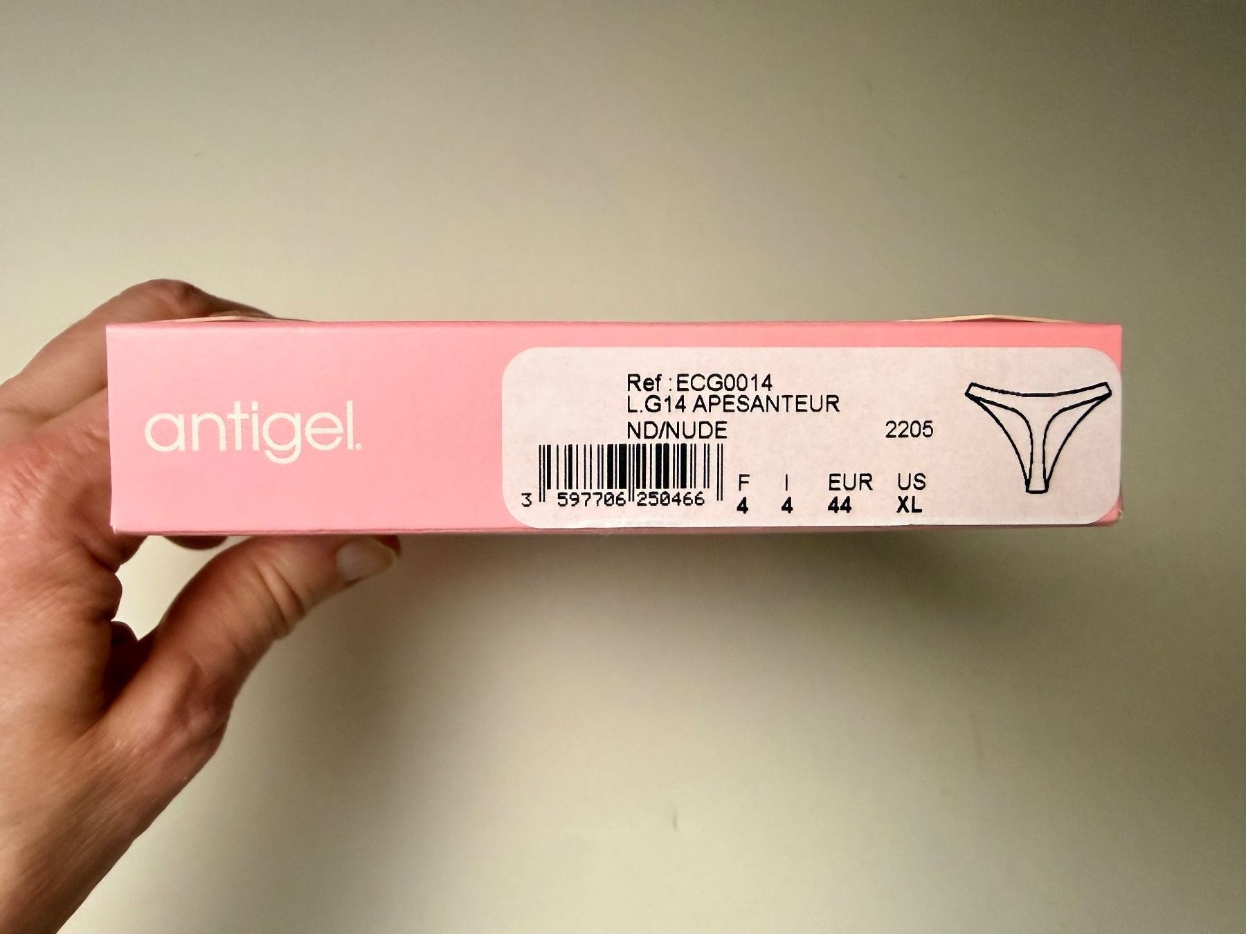 Altra biancheria intima: ANTIGEL, Brazilian, Grösse 44, Farbe Nude – Nuovo e nell'imballaggio originale da Rudolfstetten venduto da gst_g7xl 4