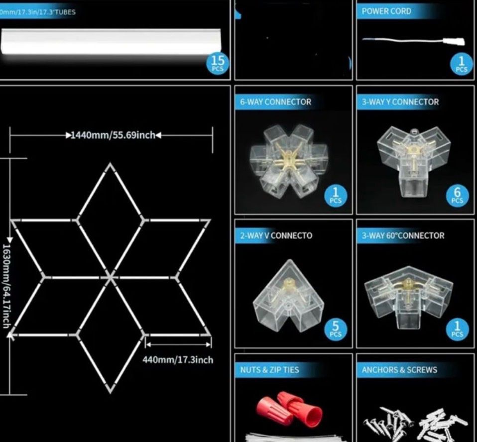 Lampade: Leds design étoile, neuf – Nuovo e nell'imballaggio originale da Chenens venduto da anasantos90 3