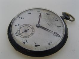 Antike Silber-Taschenuhr, funktioniert und läuft auch gut!