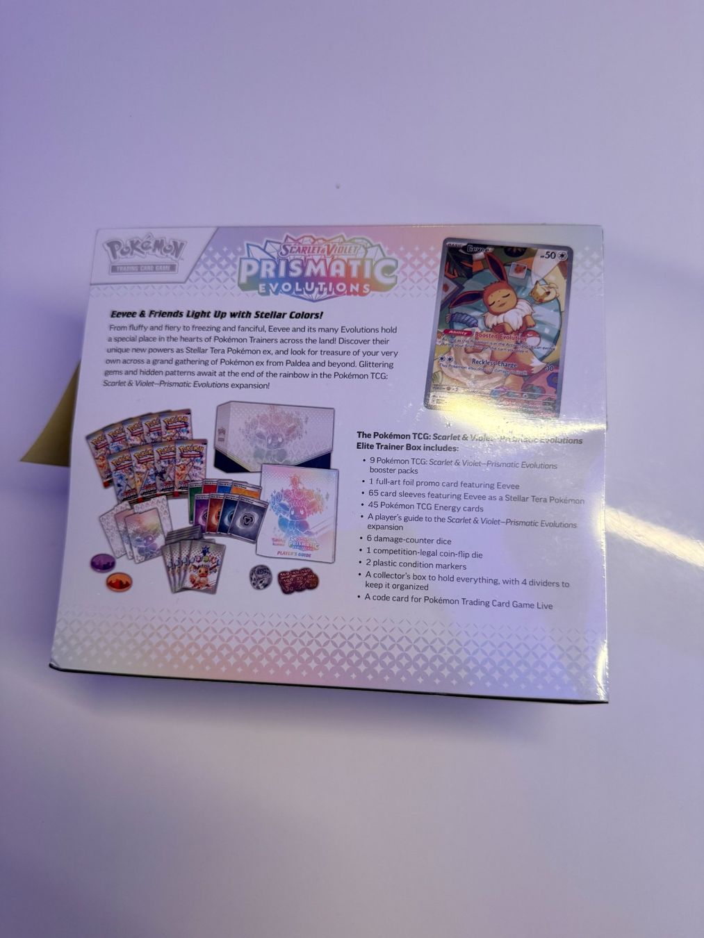 Pokémon Cartes à collectionner: Pokémon Prismatic Evolutions Top-Trainer-Box – Neuf avec emballage d'origine à Wimmis par Romrom95 1