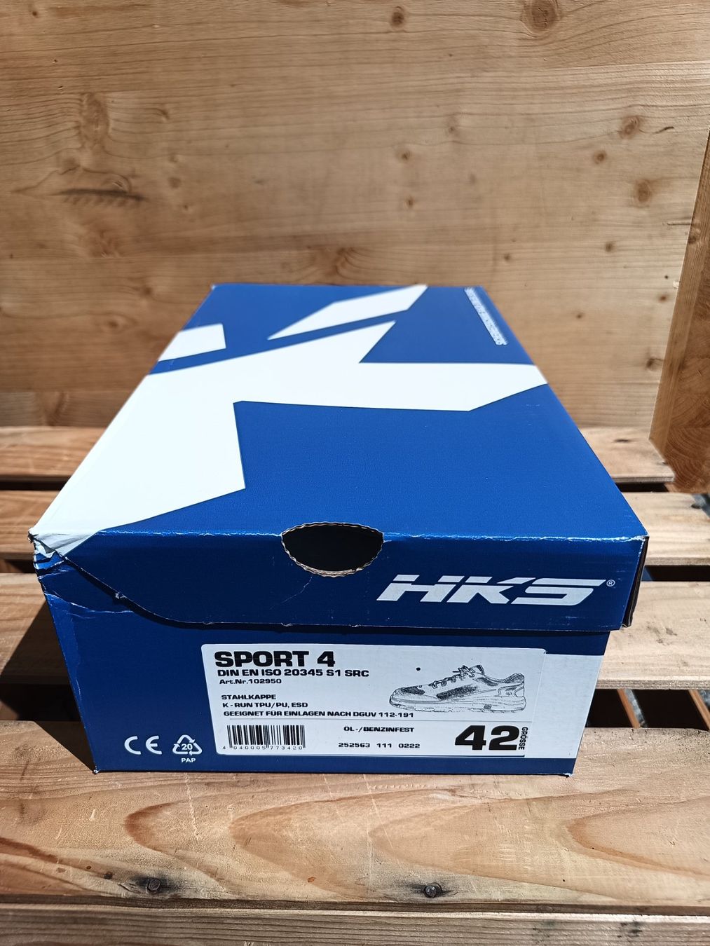 Herrenschuhe: HKS Sicherheitsdchuhe S1 SRC 42 – Neu und originalverpackt aus Oberegg von A-Z.Handel.Loehrer 6