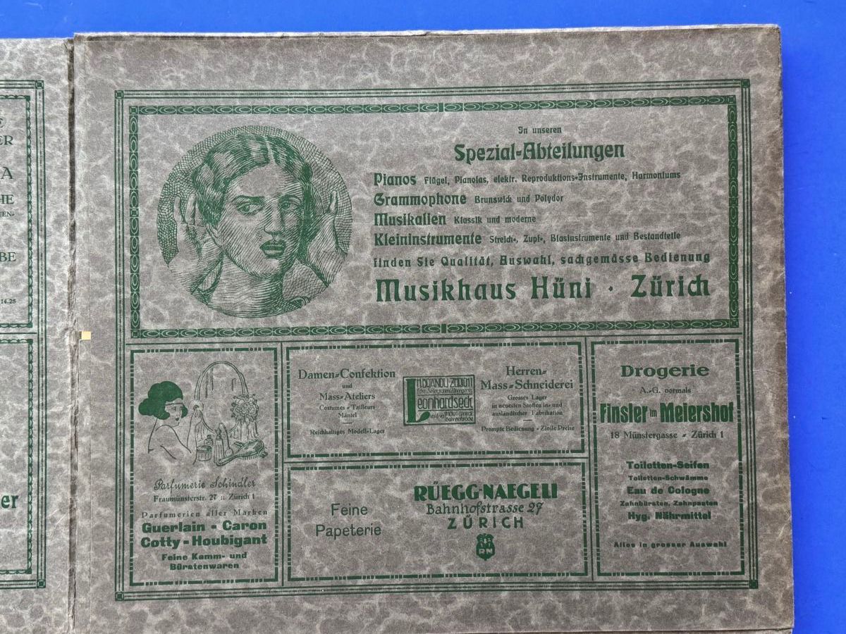 Bücher: Alt-Zürcher Bilderbogen. 1926 – Gebraucht aus Adliswil von buch_und_kunst 1