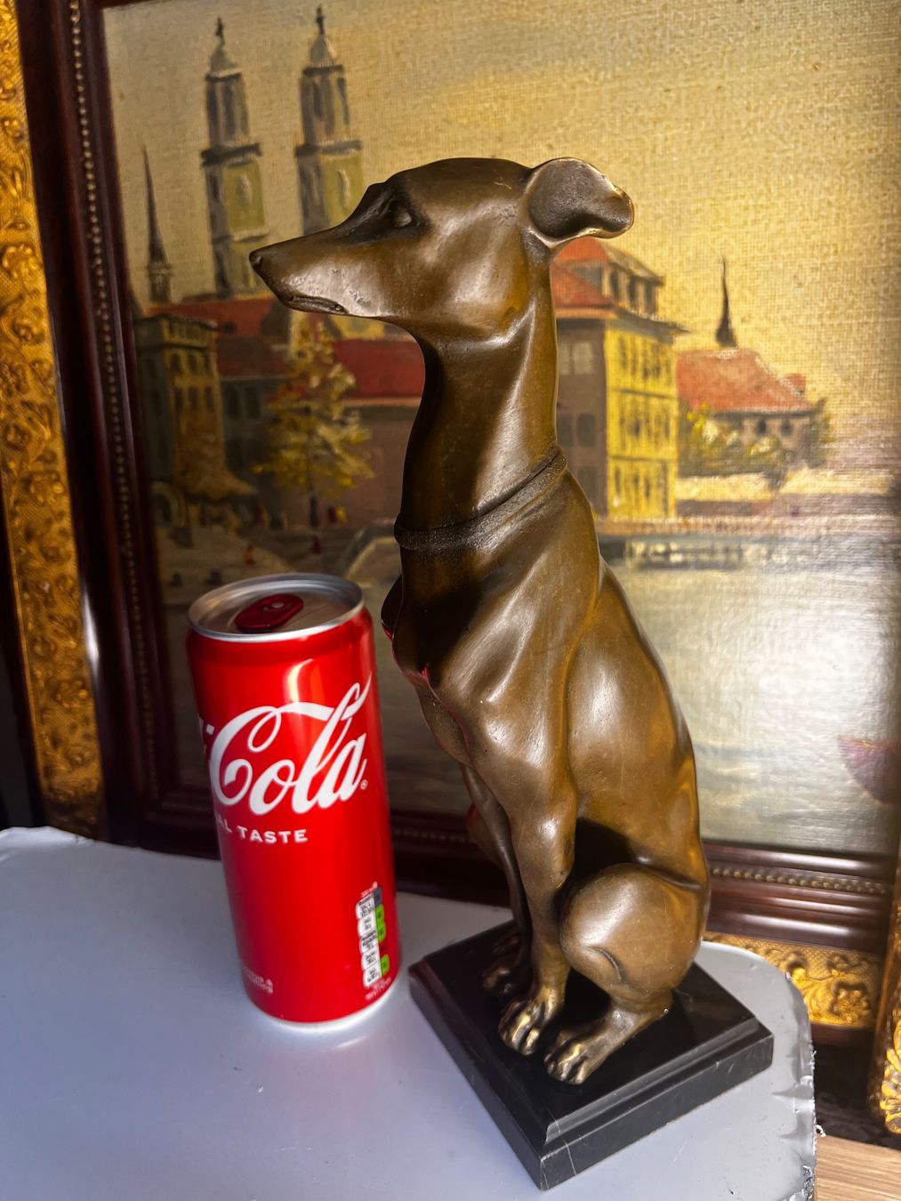 Sculture & Statue: Windhund Top Bronze Figur !!! – Usato da Oberengstringen venduto da Cici7 3