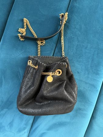 Stella McCartney Falabella Bucket Bag, Schwarz, Top Zustand!