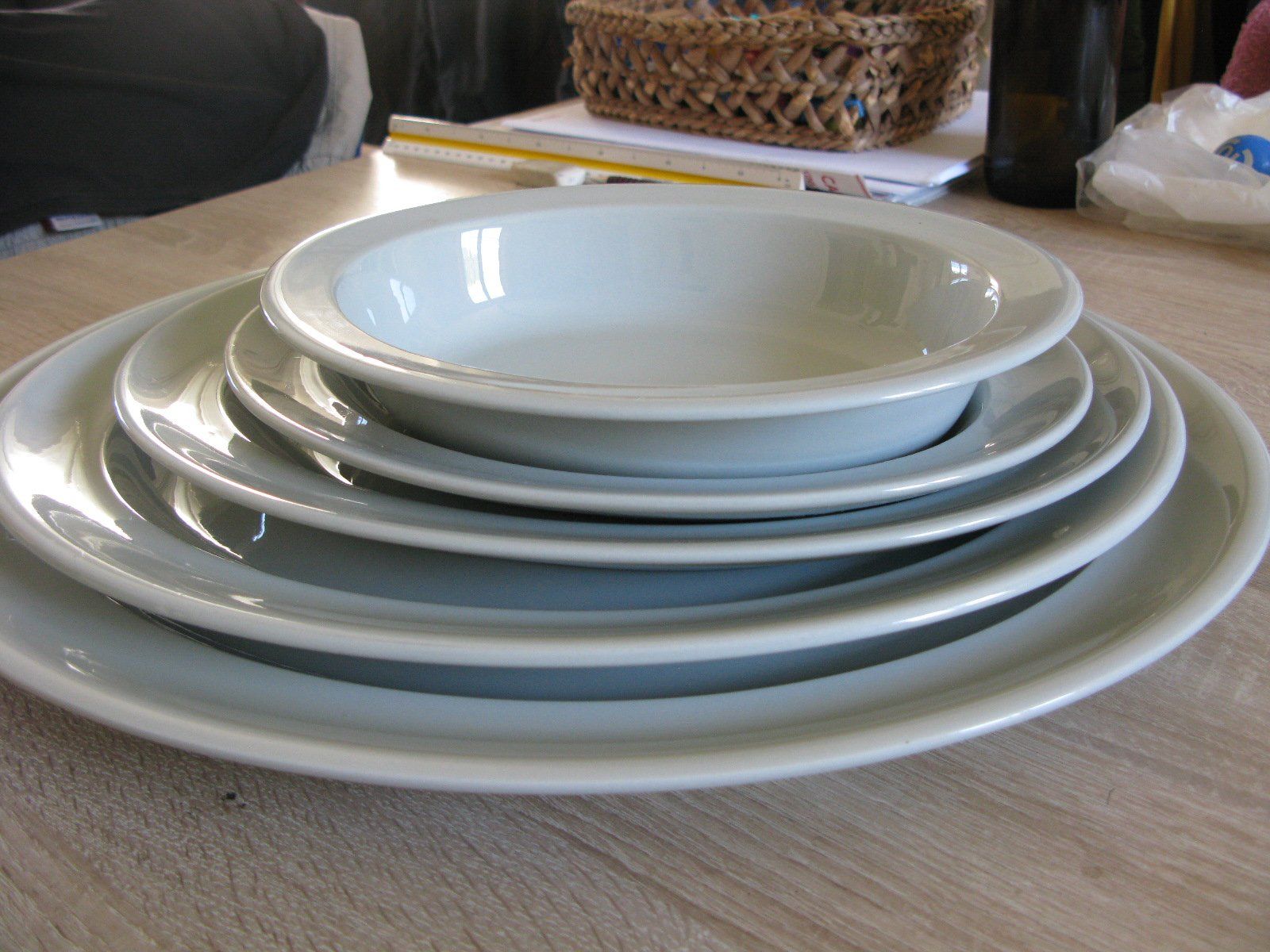 Services de table: 5 ovale Servierplatten – D'occasion à Muttenz par Bhuebi 1