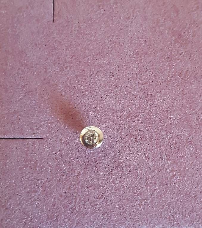Orecchini pendenti & Orecchini a lobo: Einzelohstecker Weissgold – Usato da Burgdorf venduto da sik_mz9x 1