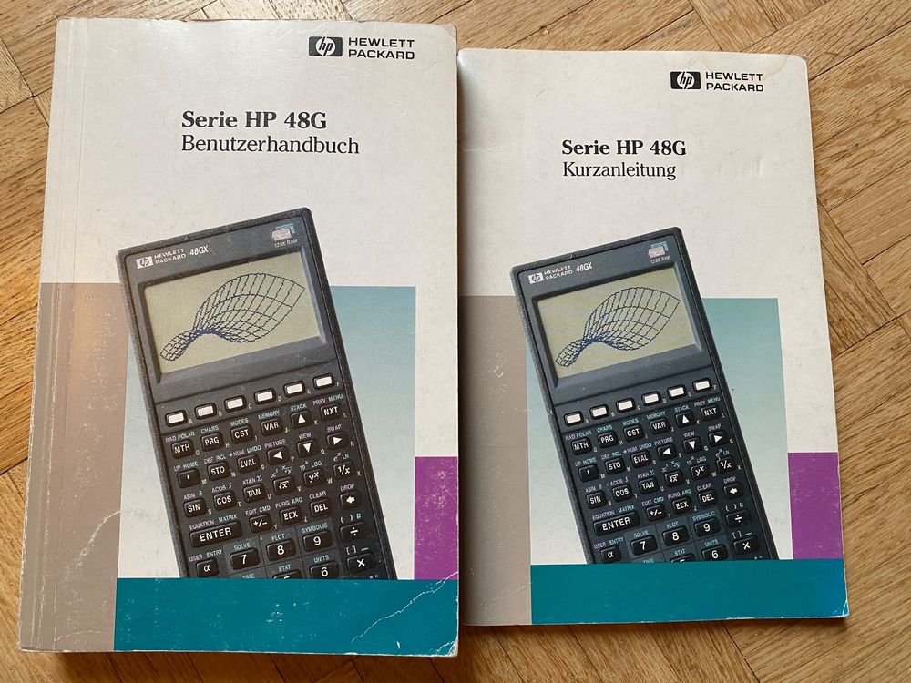 HP 48G Benutzerhandbuch + Kurzanleitung (Gebraucht) in Adliswil für CHF ...