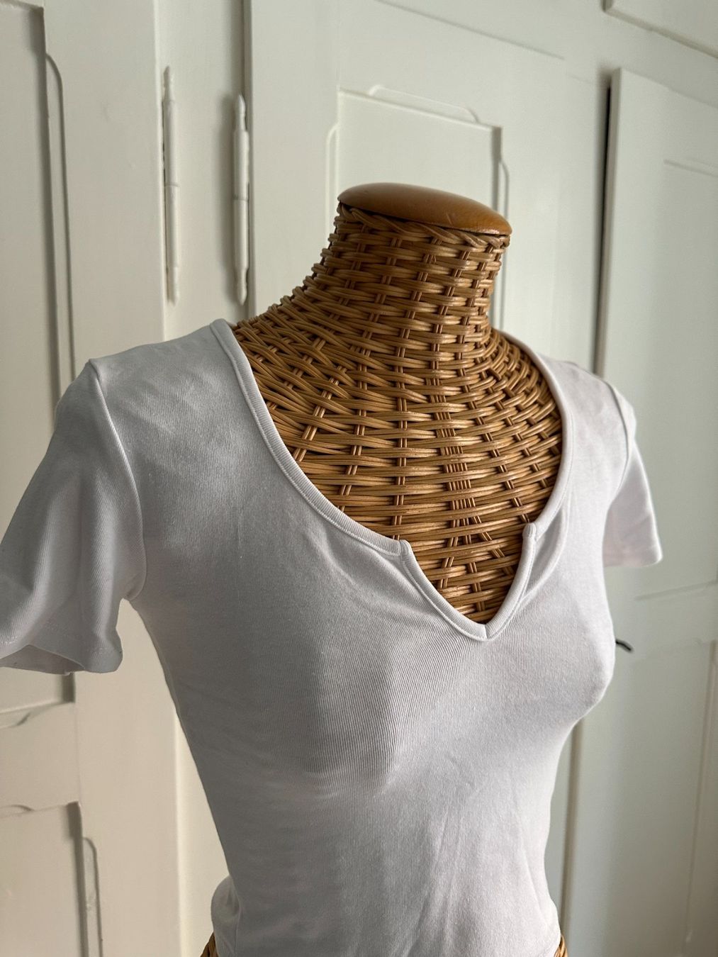 Tally Weijl T-shirt: T-Shirt weiss XS – Usato da Zürich venduto da Diazaio 1