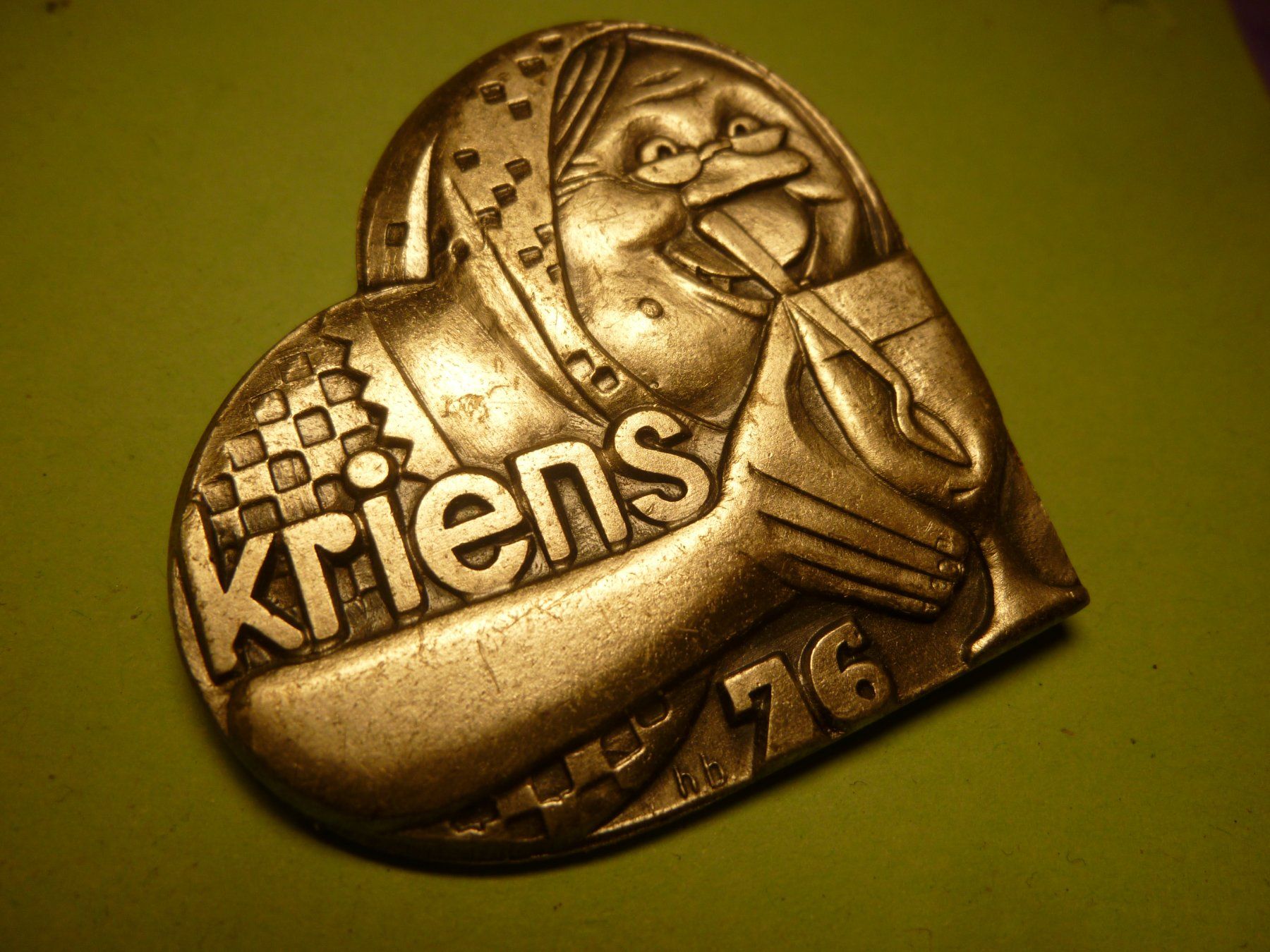 Plaketten & Abzeichen: KRIENS 1976 SILBER – Gebraucht aus Ried (Muotathal) von Mandarin02