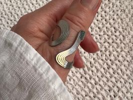 Bague en acier inox design