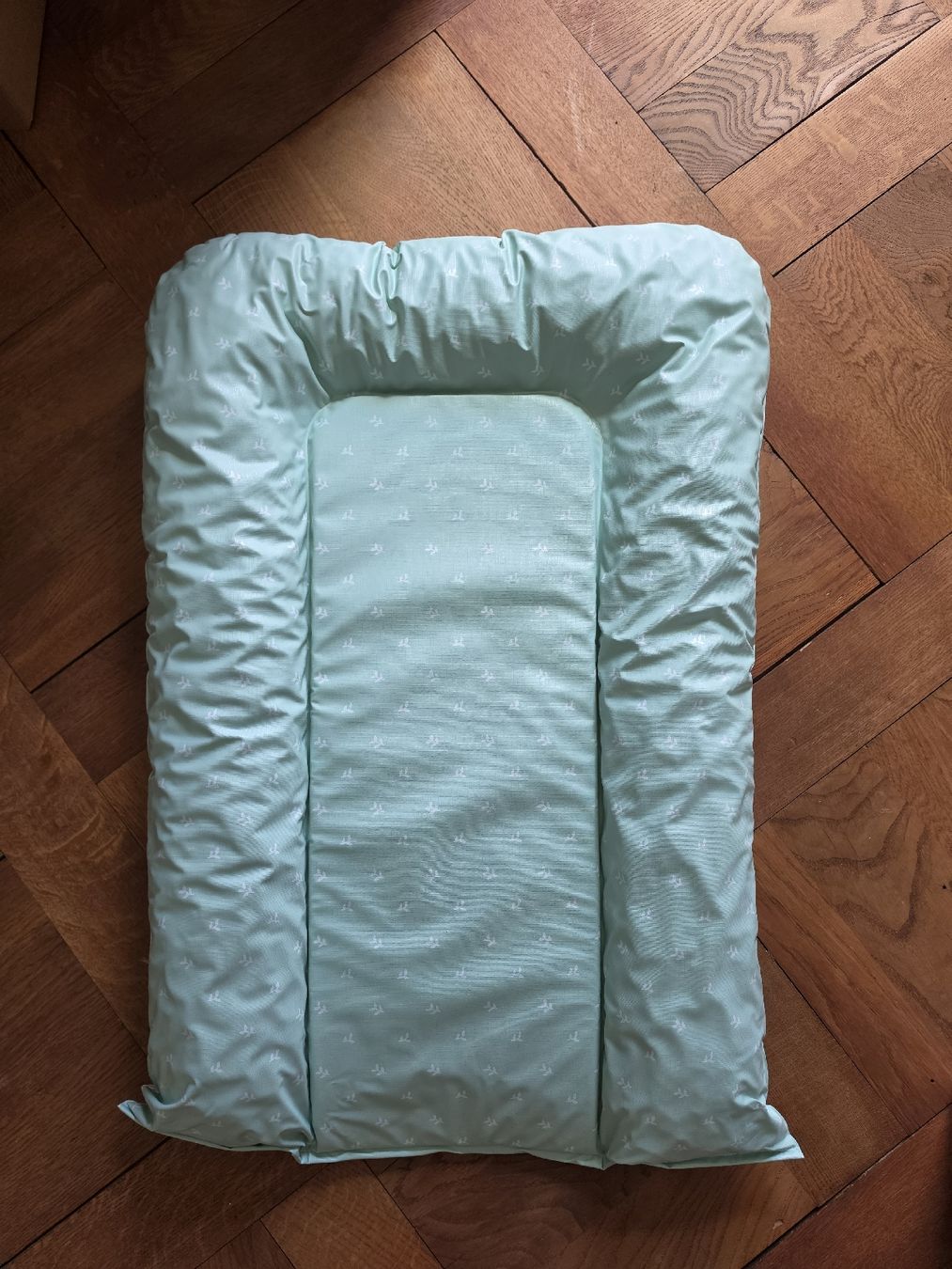 Fasciatoi & Accessori: Wickelunterlage hellblau mit Muster Neu – Nuovo e nell'imballaggio originale da Zürich venduto da bansi13