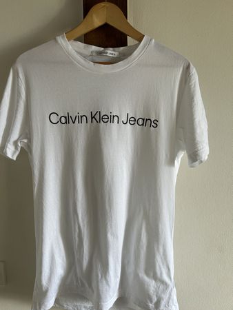 T-shirt Calvin Klein Jeans blanc, taille L