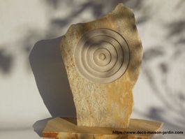 Sculpture en Quartzite - Statue Jardin - Décoration