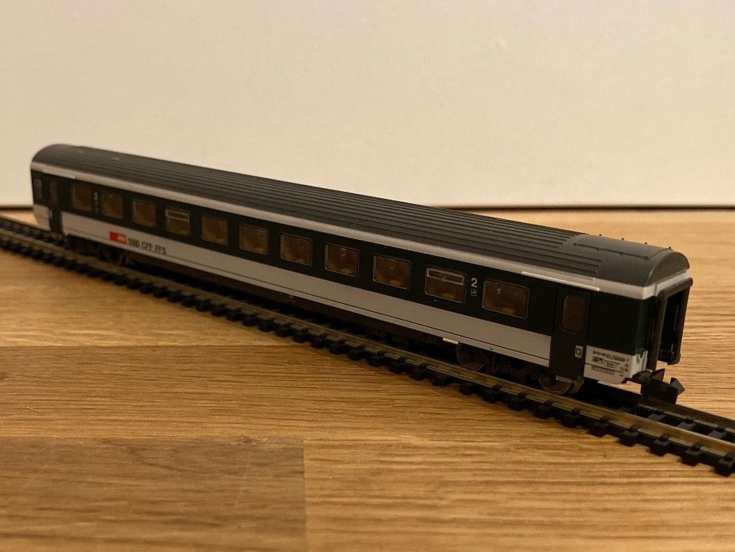 Roco Modellini di ferrovie: Roco 02285A SBB Personenwagen 2.Klasse – Nuovo (secondo la descrizione) da Schlierbach venduto da Look8 1