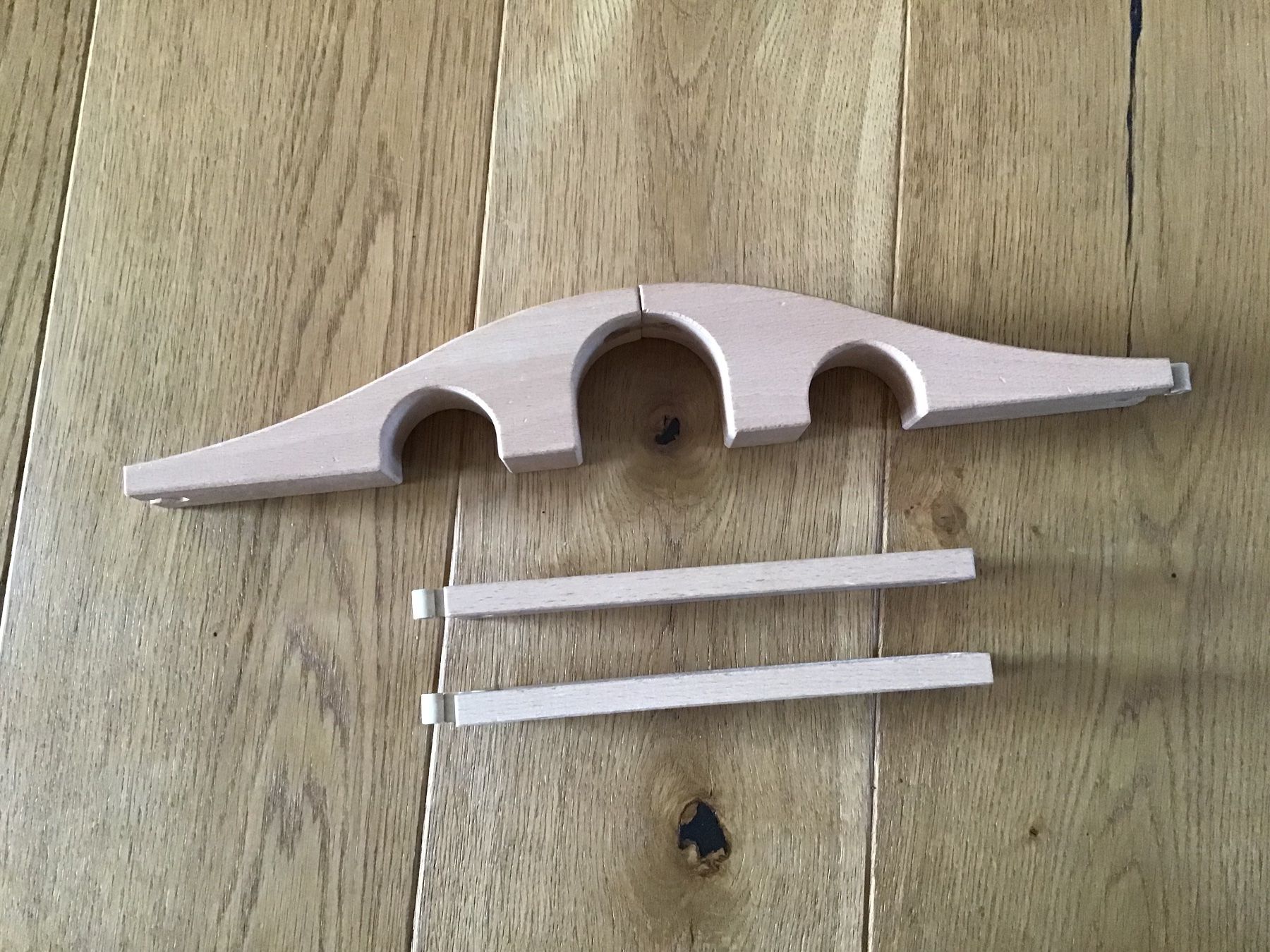 Ikea Jouets: Ikea Holzeisenbahn Brücke + Schiene – D'occasion à Rotkreuz par GerberaSpider08 1