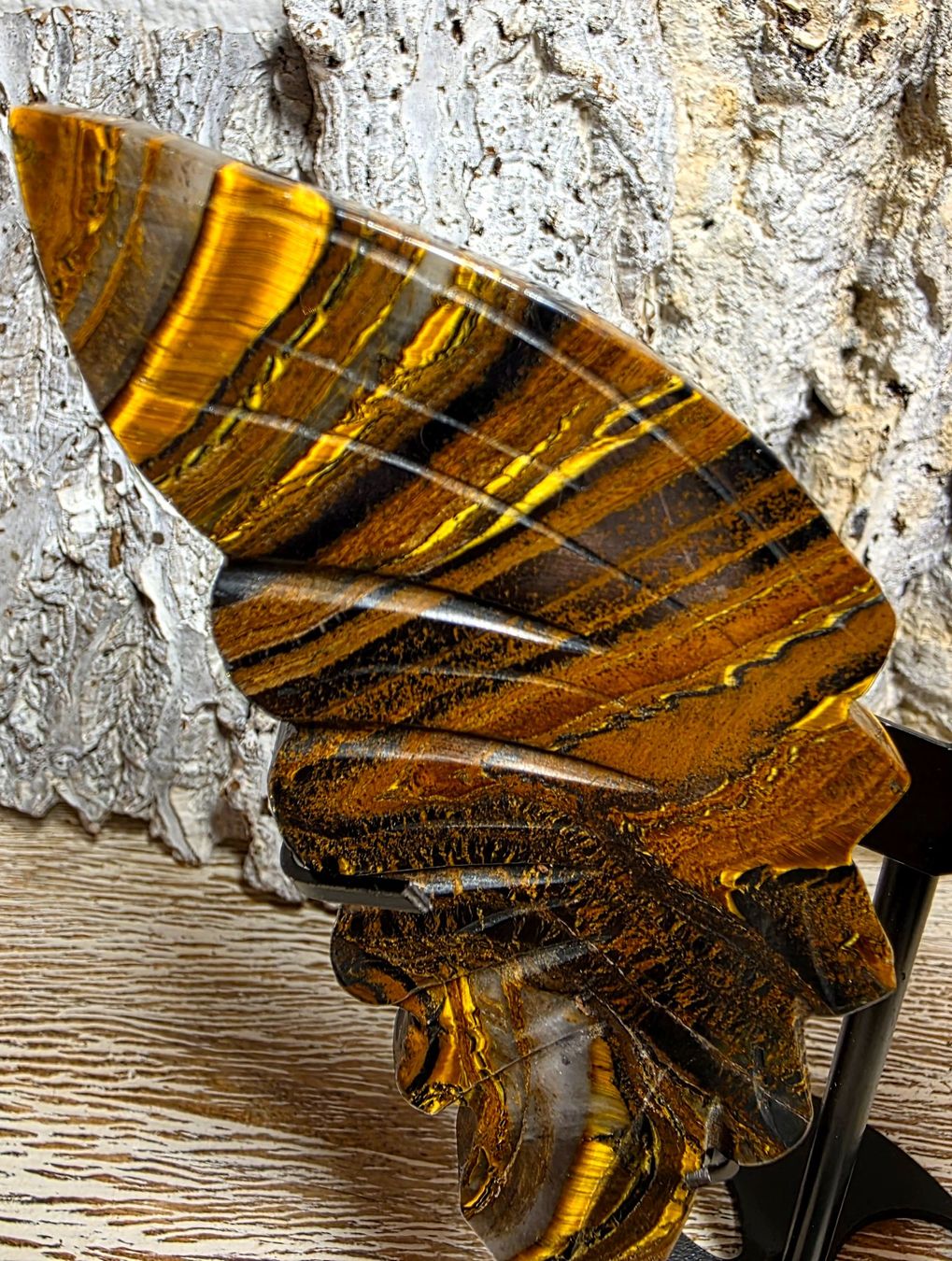 Minerali & Pietre curative: Iron Tigerauge Schmetterling 203g – Nuovo (secondo la descrizione) da Matzingen venduto da Shay_Crystalz 2