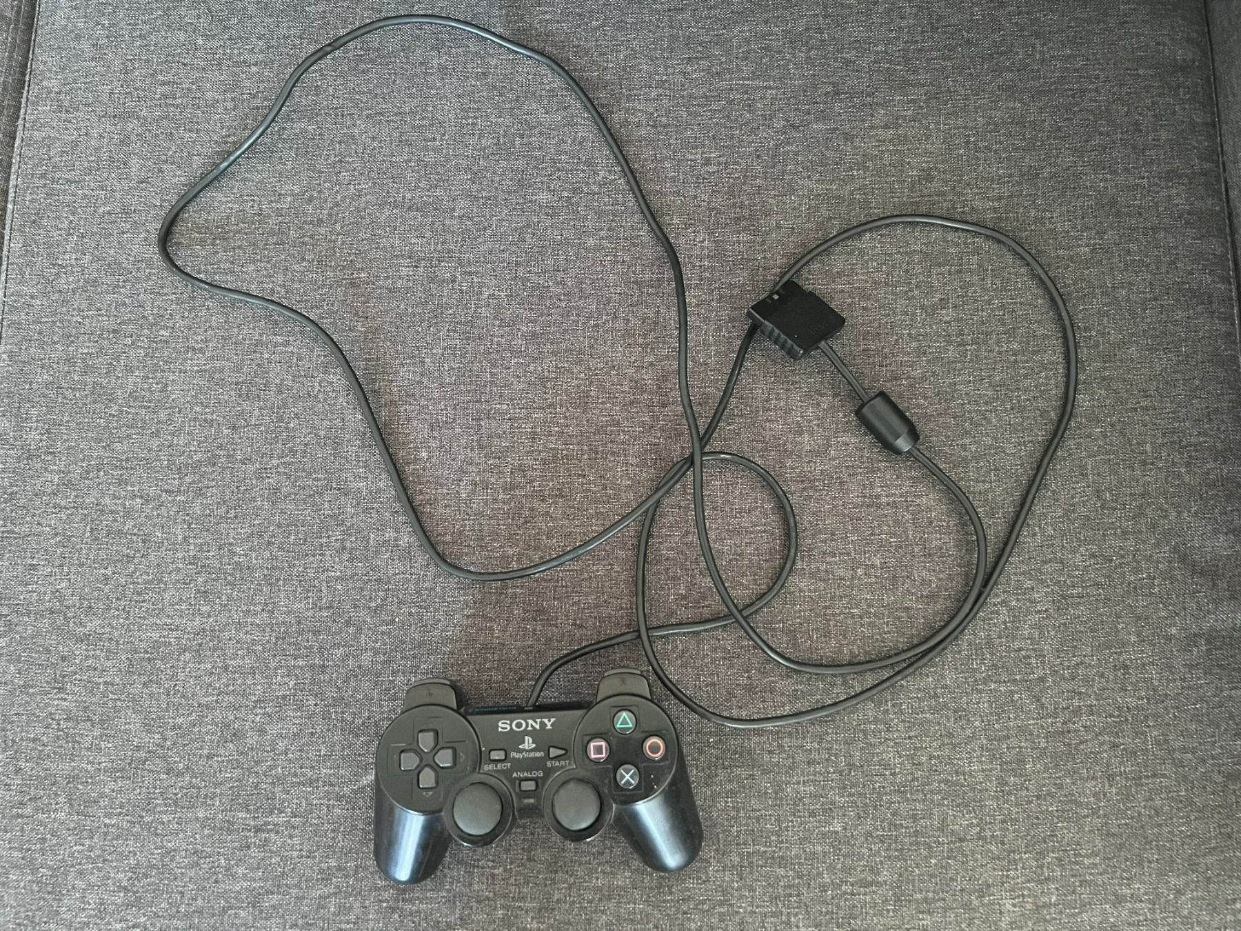 Sony Controller: Sony PlayStation 2 Controller BLACK – Gebraucht aus düdingen von
