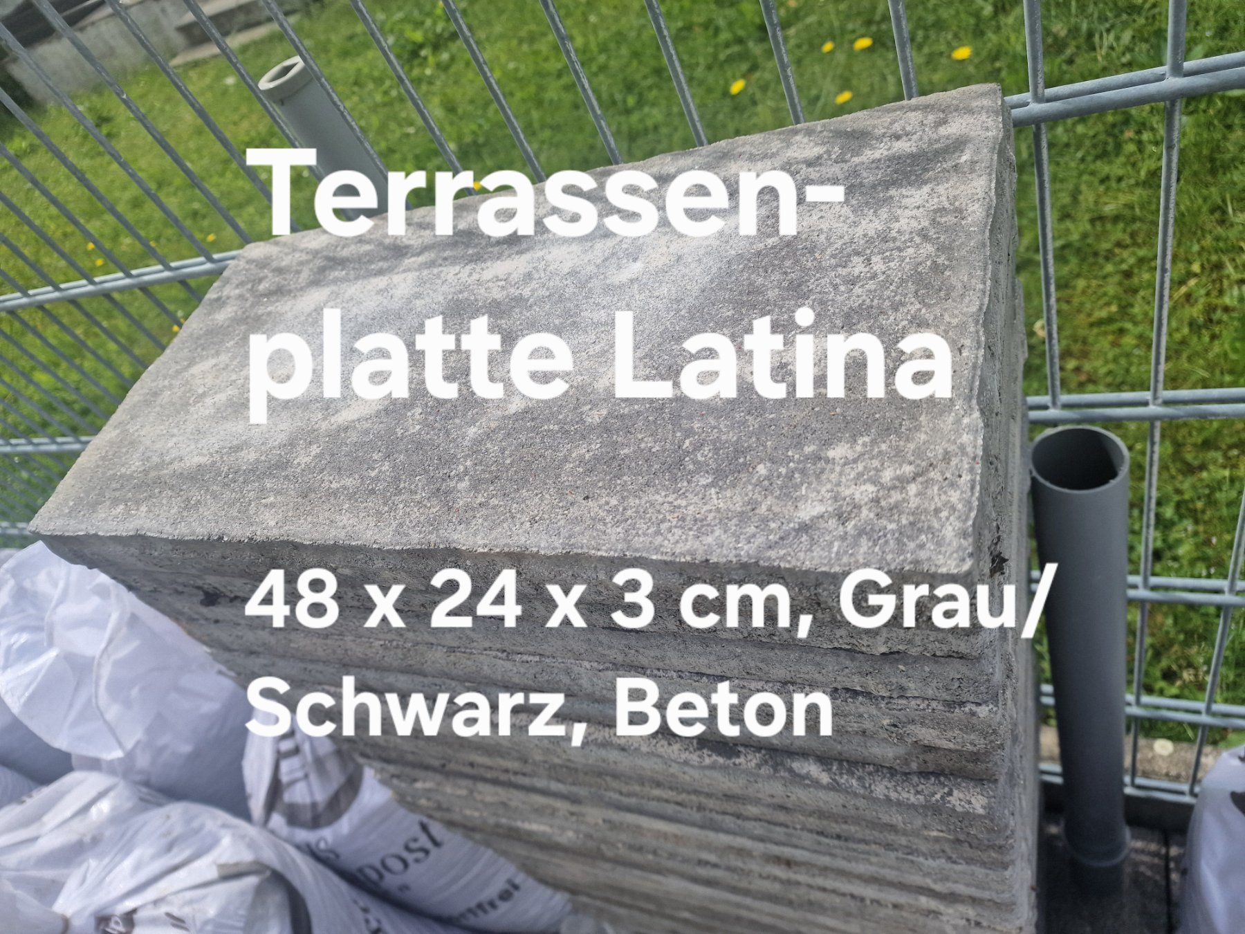 Bodenbeläge: Terrassenplatten – Neu (gemäss Beschreibung) aus Dulliken von Fertig56