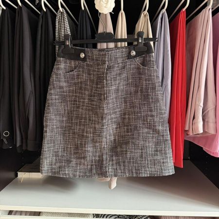 Claudie Pierlot Tweed Mini Skirt
