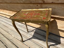 Florentiner, Mid Century, Hollywood  Regency, Beistelltisch