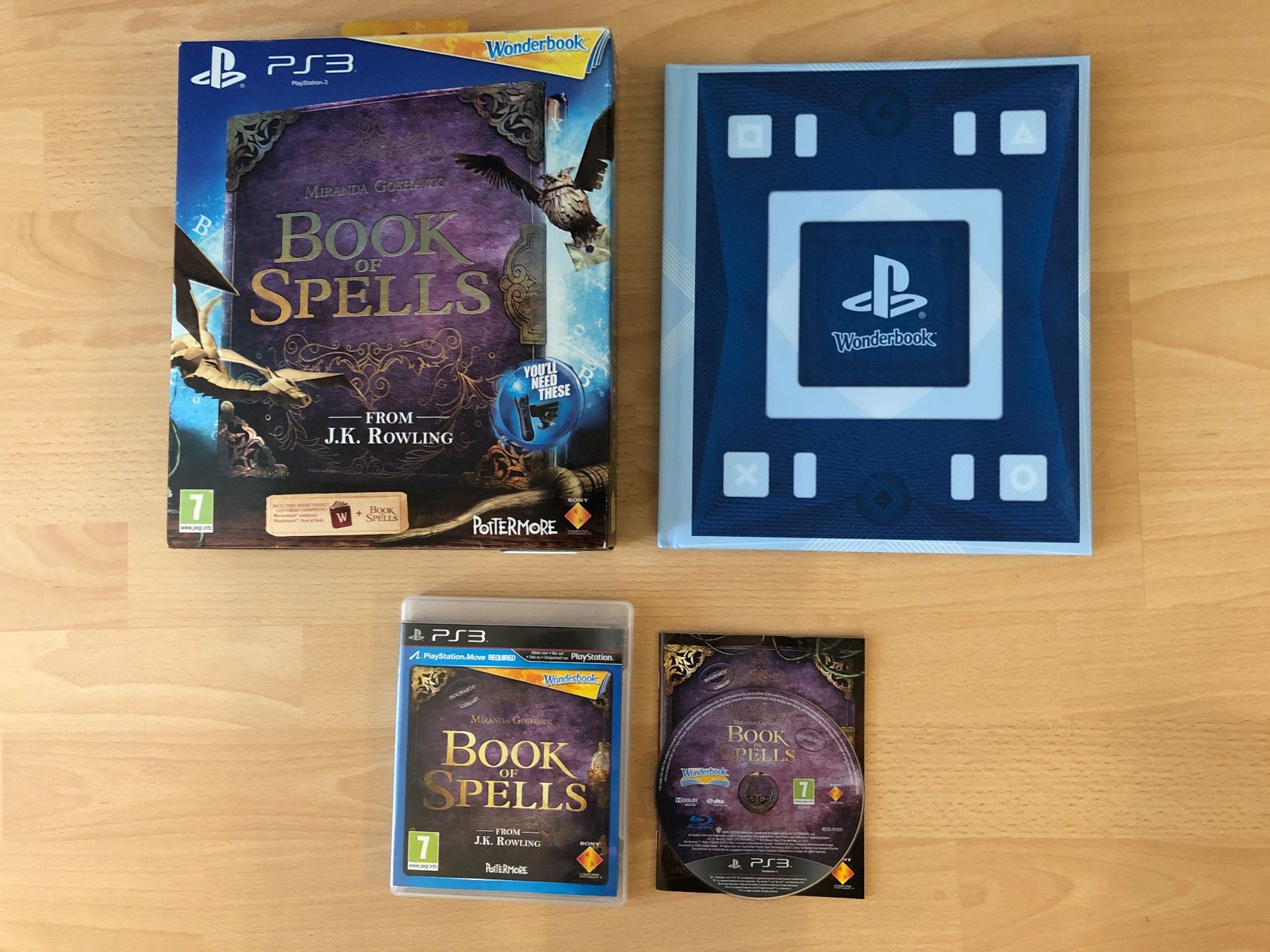 Sony Giochi: Book of Spells mit Buch und OVP - PS3 – Usato da St.gallen venduto da taduz