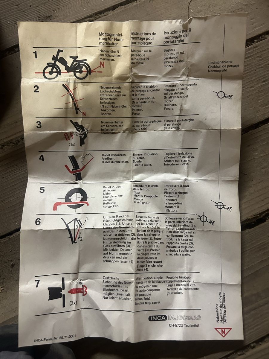 Sachs Phares: Mofa Rücklicht 1 – Neuf (Voir description) à Wohlenschwil par MajorTom73 3