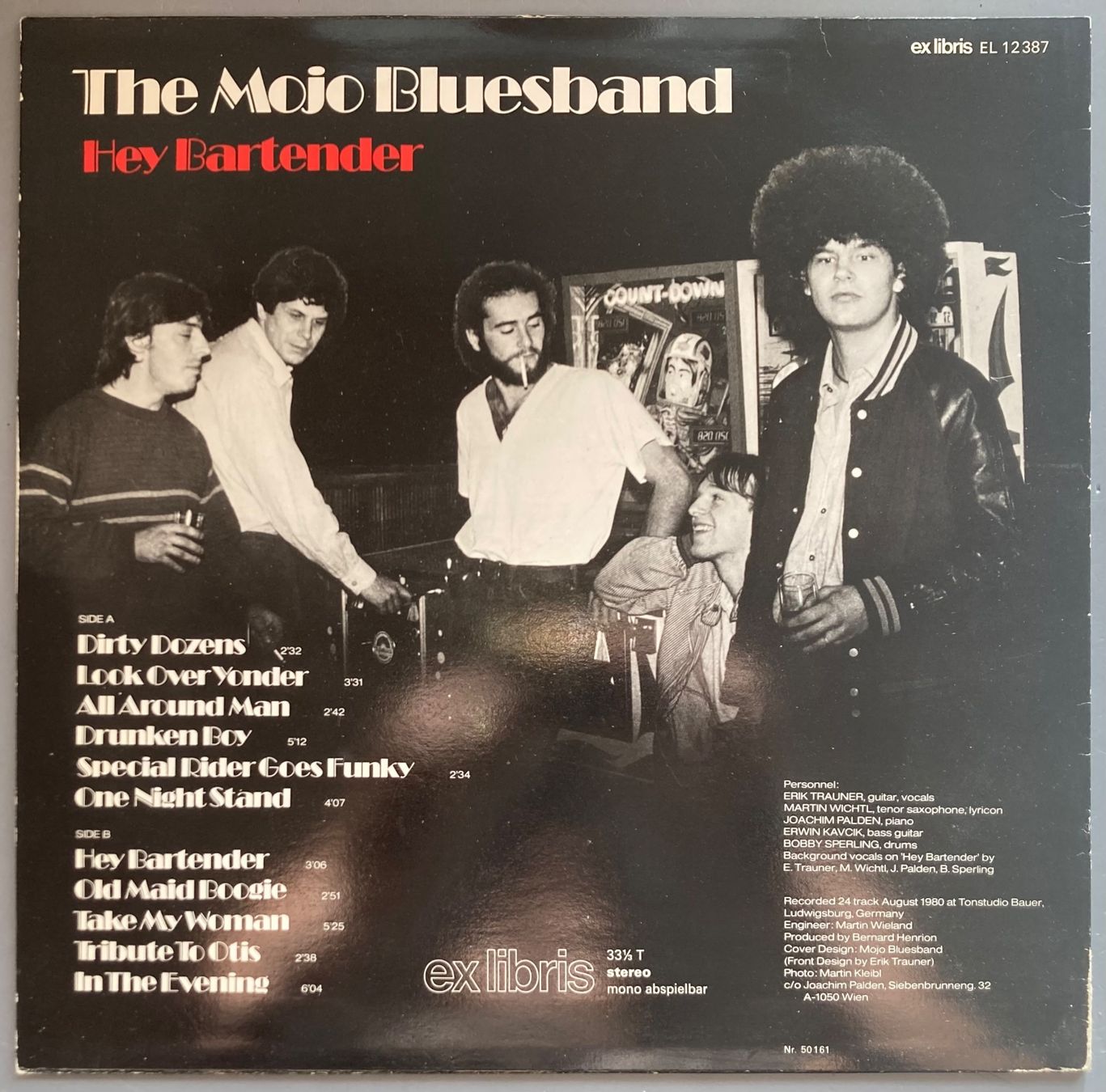 Schallplatten: THE MOJO BLUESBAND - HEY, BARTENDER ! – Gebraucht aus Poliez-Pittet von Newtown-Records 1
