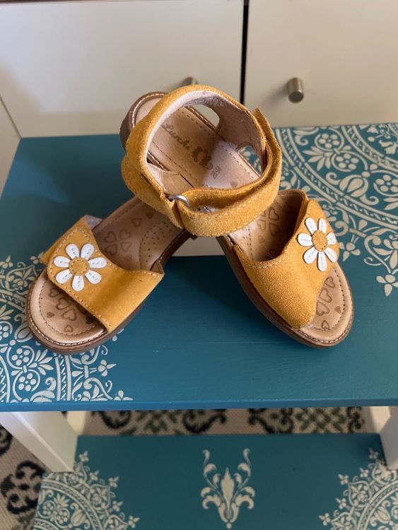 Lurchi Fadia Sandale Für Mädchen – Mit Klettverschluss, Gepolstert & Blumenverzierung