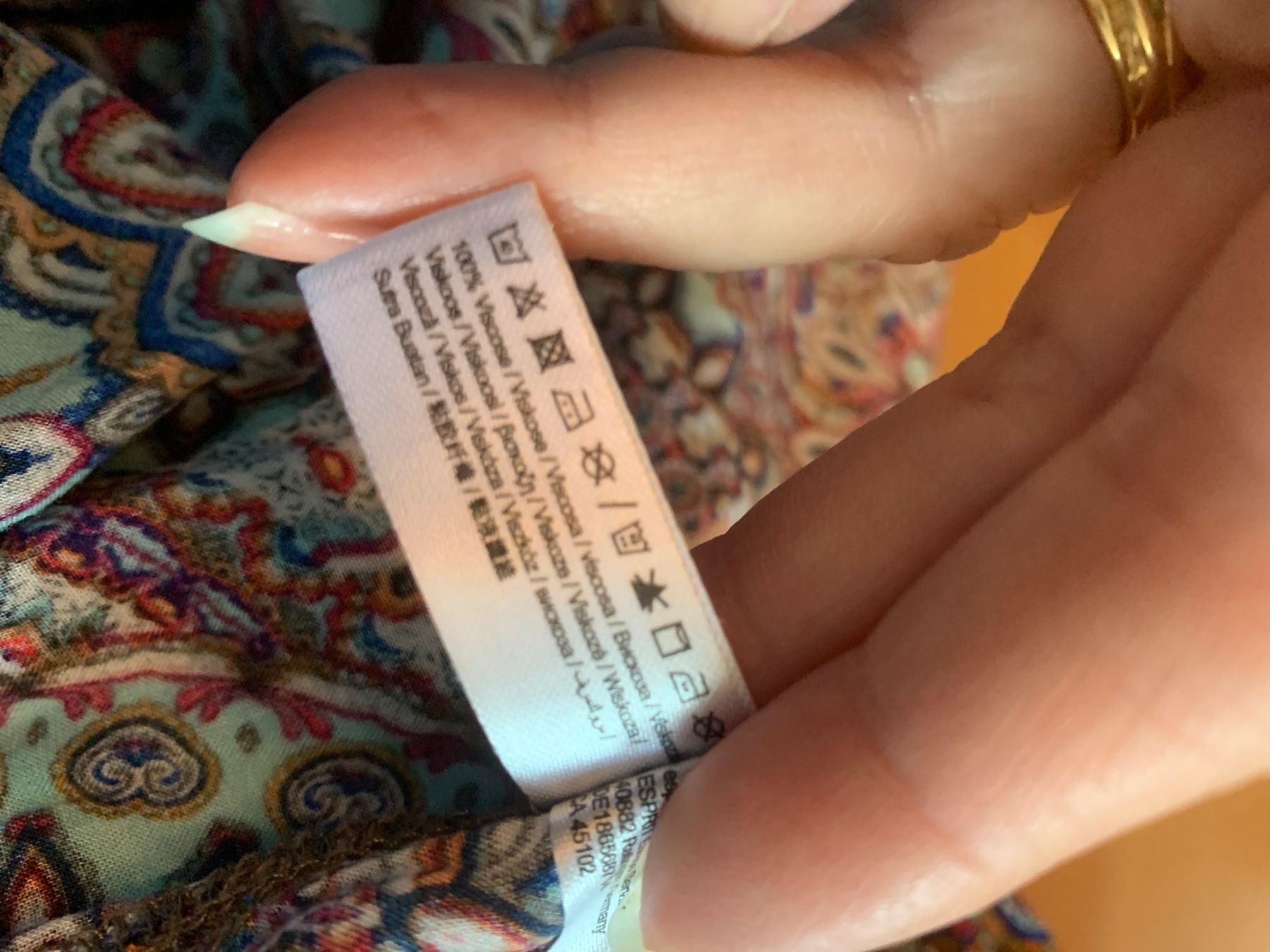 Esprit Vestiti: Jolie robe Esprit colorée taille M – Usato da MEYRIN venduto da Gwendo10 4