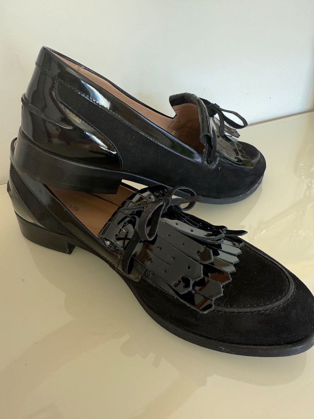 Damenschuhe: ELEGANTE LOAFERS LEDER SCHWARZ GR.41 – Gebraucht aus Steg im Tösstal von goldlionfree 1