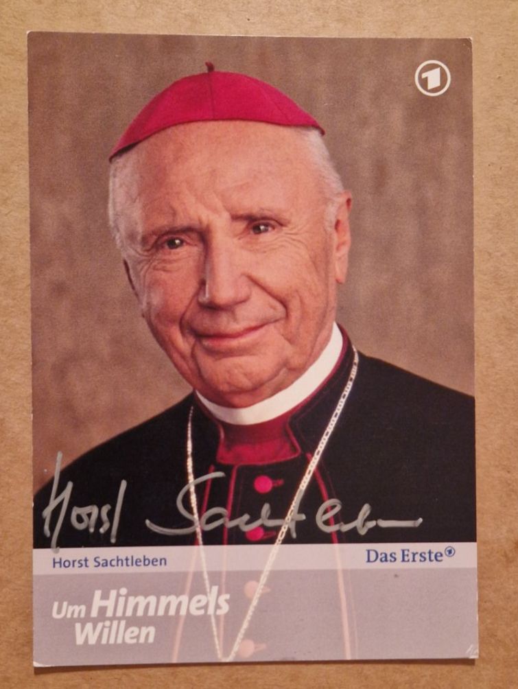 Autografi: Horst Sachtleben - Um Himmels Willen - handsigniert – Usato da Menziken venduto da Autogramme