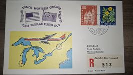 Swissair Zürich - Motreal - Chicago 17.05.1962
