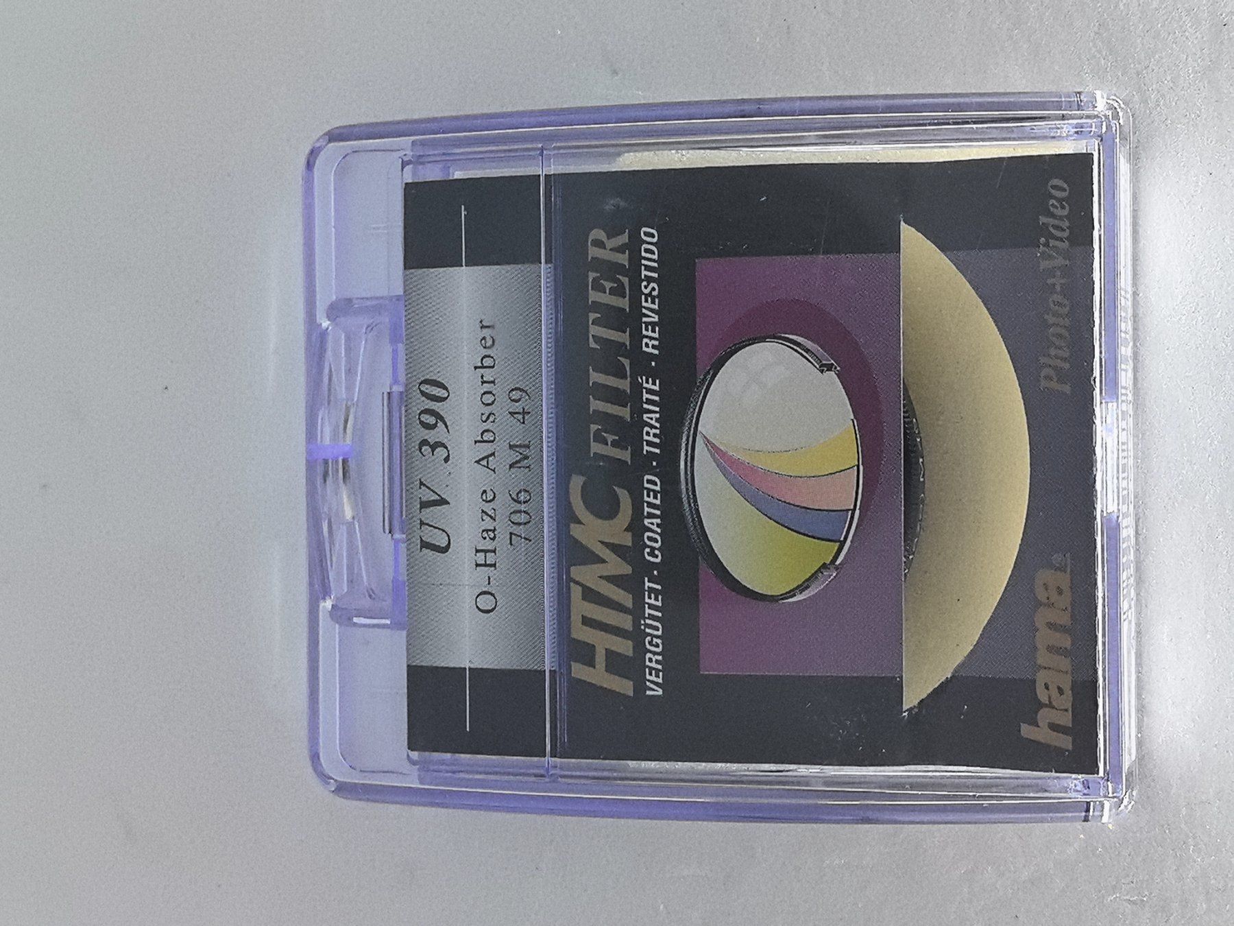 Hama Filtri: HTMC Filter von Hama 49mm – Nuovo e nell'imballaggio originale da Uster venduto da TOPPRICEE