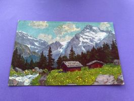 Paola Kutscha Die Schweiz, Maderanertal,  Düssistock alt Ak