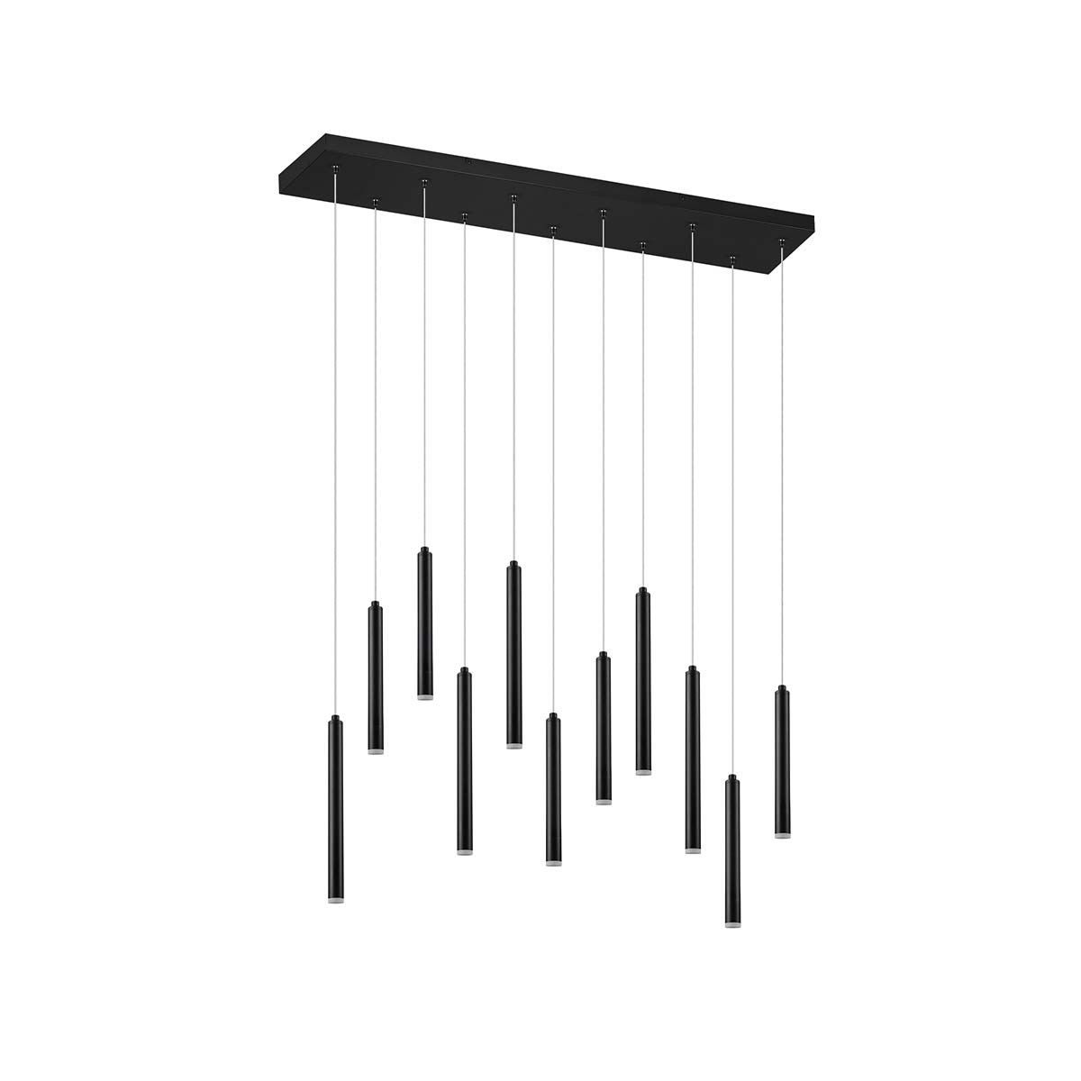 Lampadari & plafoniere: LED Pendelleuchte, Schwarz, 115 x 15 cm – Nuovo (secondo la descrizione) da Kreuzlingen venduto da Smart-Light 9