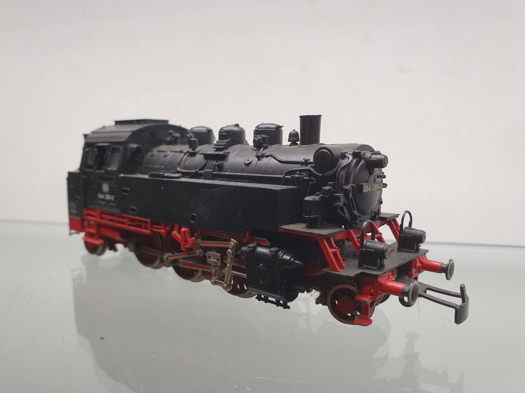 Fleischmann Modellini di ferrovie: FLEISCHMANN:DC: DB TENDERDAMPFLOK BR 064 OVP – Usato da Biglen venduto da taunus82 4