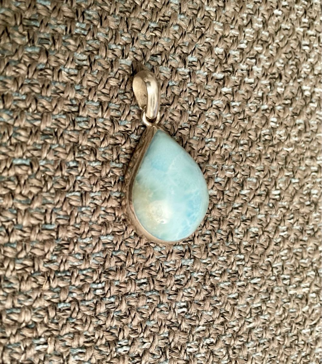 Ciondoli: Larimar Anhänger mit 925 Silber – Usato da Zürich venduto da doeni95 1