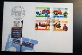 1997 FDC 150 Jahre Schweizerbahnen