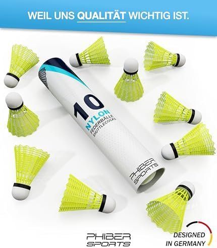 Giochi: Federbälle Badminton Bälle Perfekte Spieleigenschaften – Nuovo e nell'imballaggio originale da Hundwil venduto da Mr.Wong 2