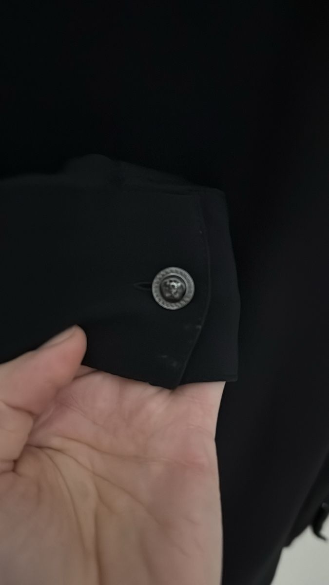 Versace Camicette: VERSACE IT40 PUSSY BOW BLOUSE SCHLUPFENBLUSE – Nuovo (secondo la descrizione) da Baden venduto da agora_newgeneration 4